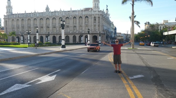 ▲ 예술의 전당 거리와 나 [사진 : 조헌정]