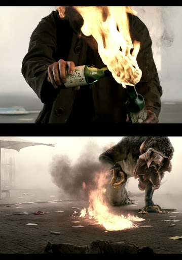 꽃병은 괴물 잡는 용도로만 쓰자. 거리에서 쓰이는 일은 없기를...