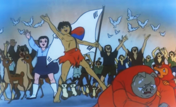 똘이장군이 무찌르는 붉은무리가 혹시 빨간 옷 입고 다니는 ‘국힘당’?